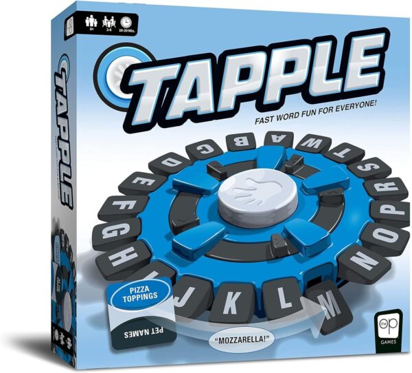 USAOPOLY | TAPPLE® Word Game - Fast-Paced Family Board Game