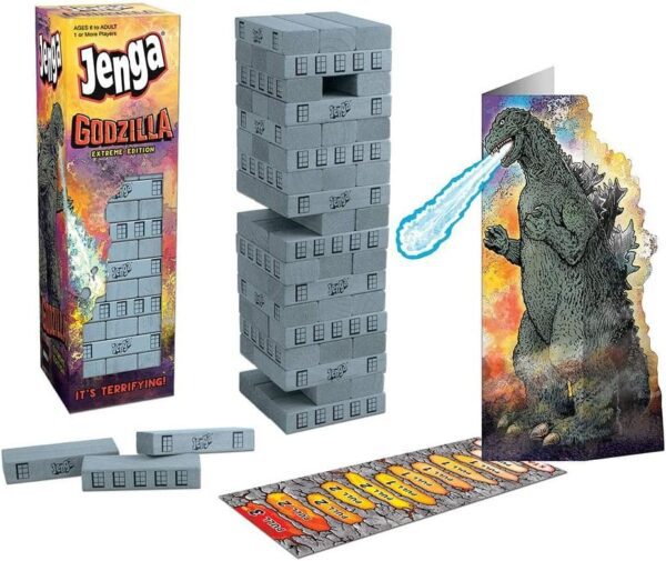 USAOPOLY | Jenga: Godzilla Extreme Edition - Image 3