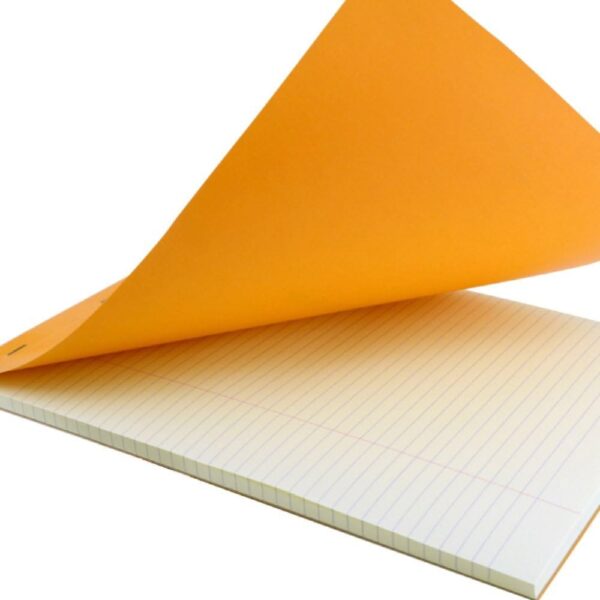 Rhodia | Classic Orange Notepad 8.25X12.5 Lined (Pack of 10) - Image 2