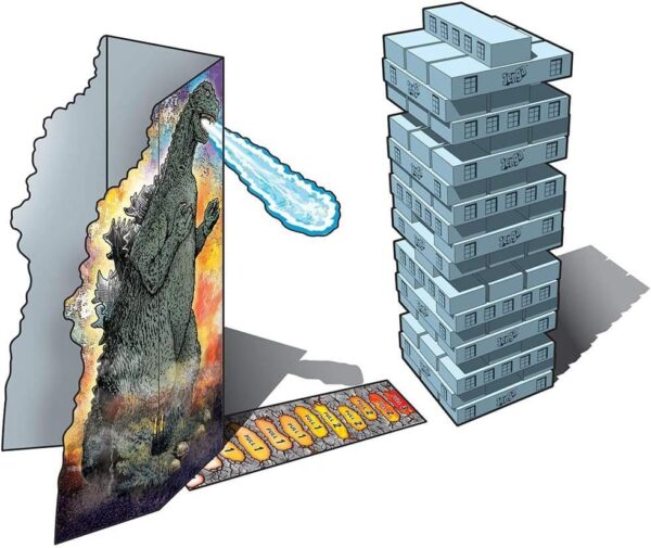 USAOPOLY | Jenga: Godzilla Extreme Edition - Image 4