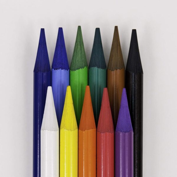Koh-i-Noor | Progresso Woodless Colored Pencil Set of 12 - Image 3