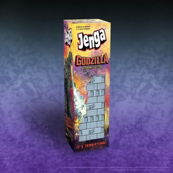 USAOPOLY | Jenga: Godzilla Extreme Edition