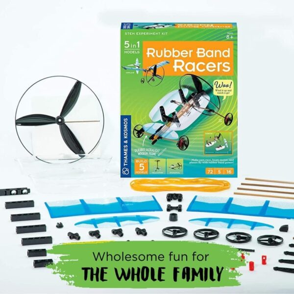 Thames & Kosmos | Rubber Band Racers Kit - Image 6