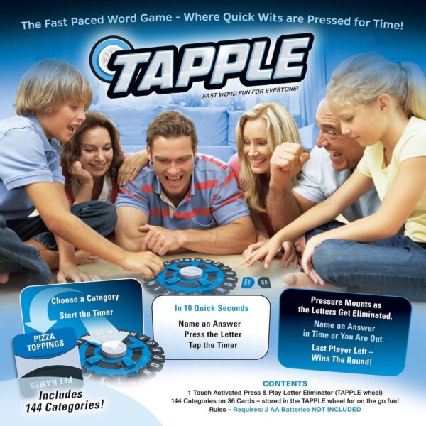 USAOPOLY | TAPPLE® Word Game - Fast-Paced Family Board Game - Image 9